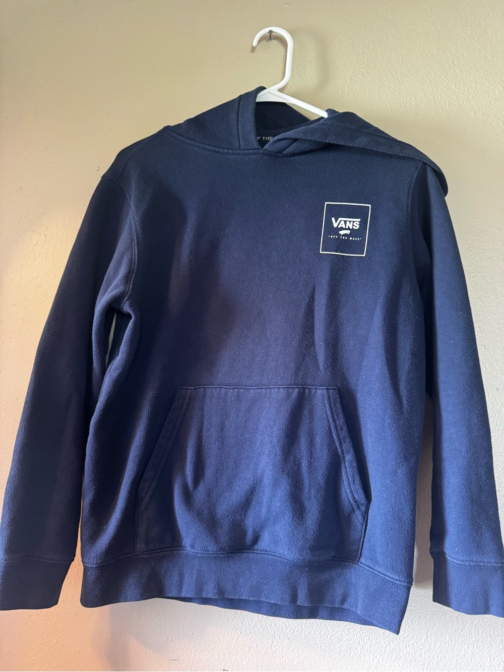 Vans Youth Navy Pullover Hoodie Large